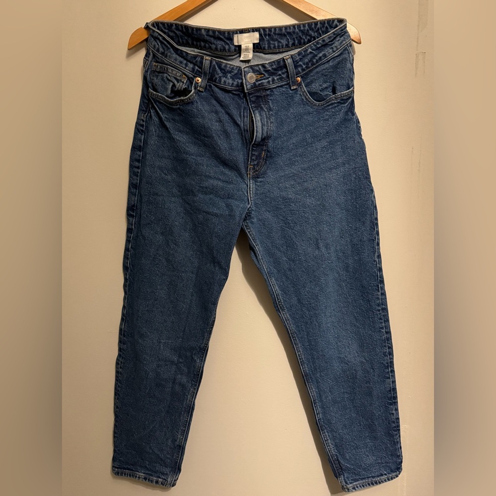 SLIM MOM HIGH ANKLE JEANS
